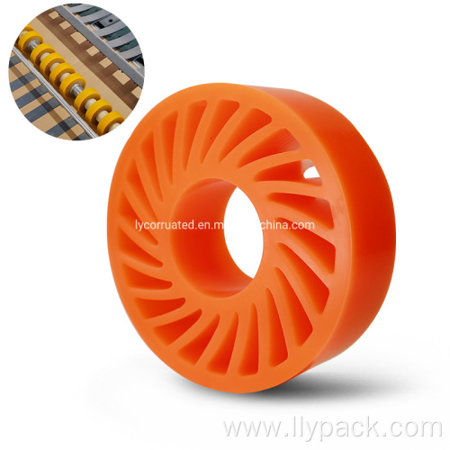 Polyurethane PU No Crush Wheel for Corrugated Machine